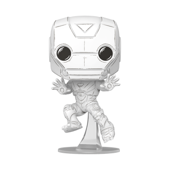 Pop! Iron Man (Sketched Deco), Image 1