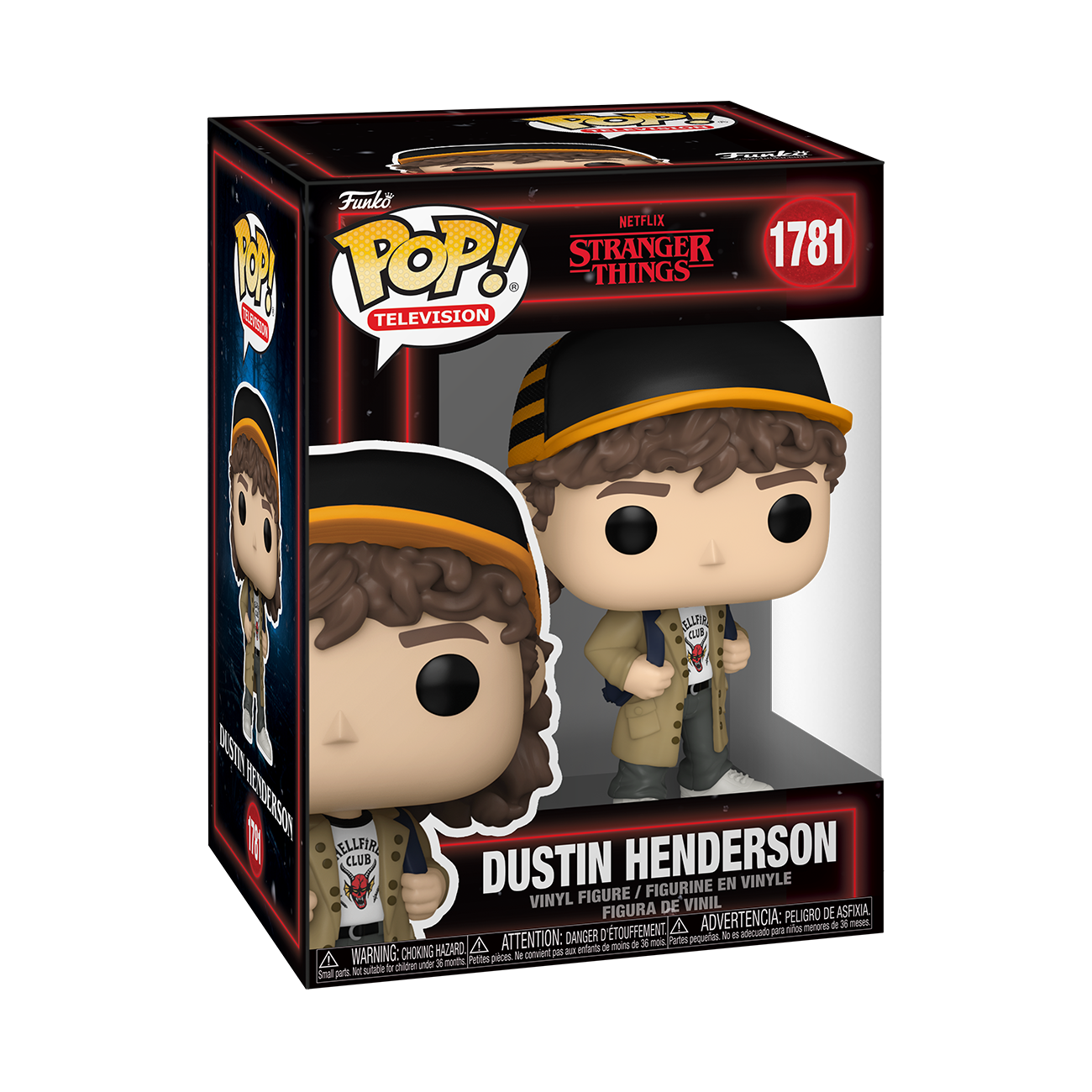 Funko POP! Moments Deluxe: Stranger Things - Dustin 特大FUNKO POP