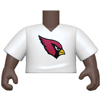 PY: Torso- ML SK4- VNeck(WH) Cardinals, Image 1