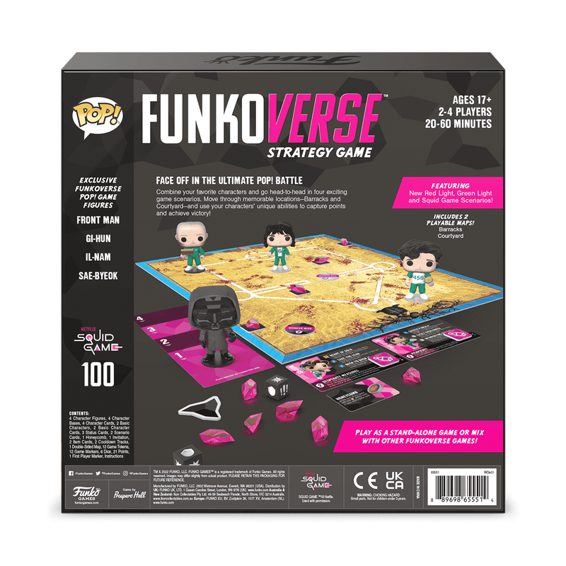 Funkoverse: Squid Game 100 4-Pack Board Game, , hi-res view 3