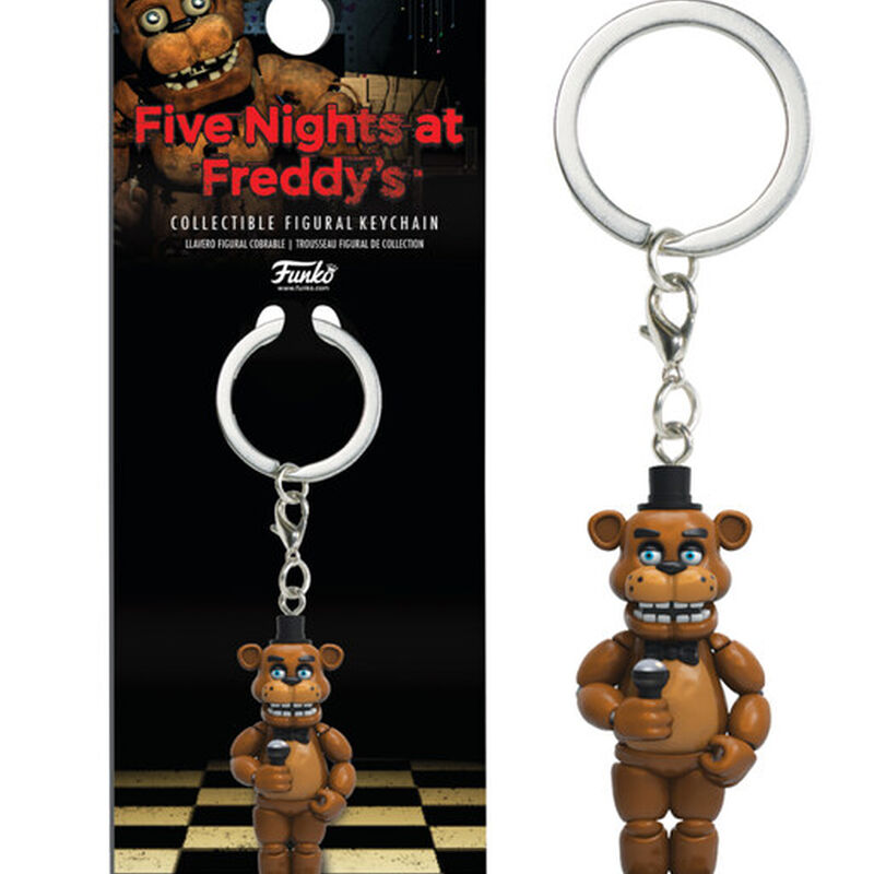 Figural Keychain: FNAF - Freddy, , hi-res view 1