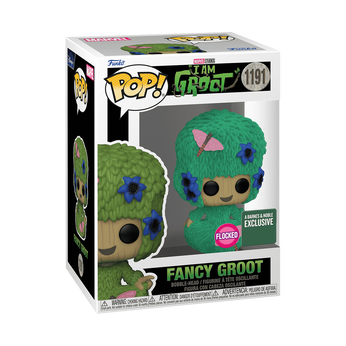 Pop! Fancy Groot (Flocked), Image 2