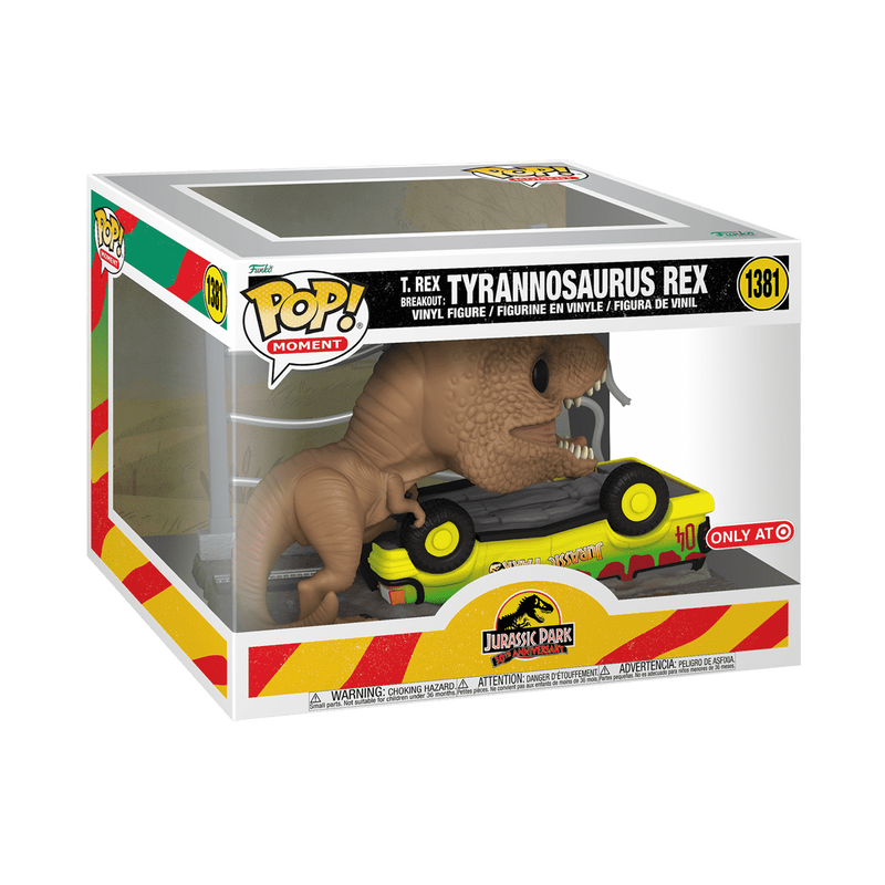 FUNKO POP ジュラシックパーク T-Rexブレイクアウト 2個セット Pop! Moment T. Rex Breakout: Tyrannosaurus Rex