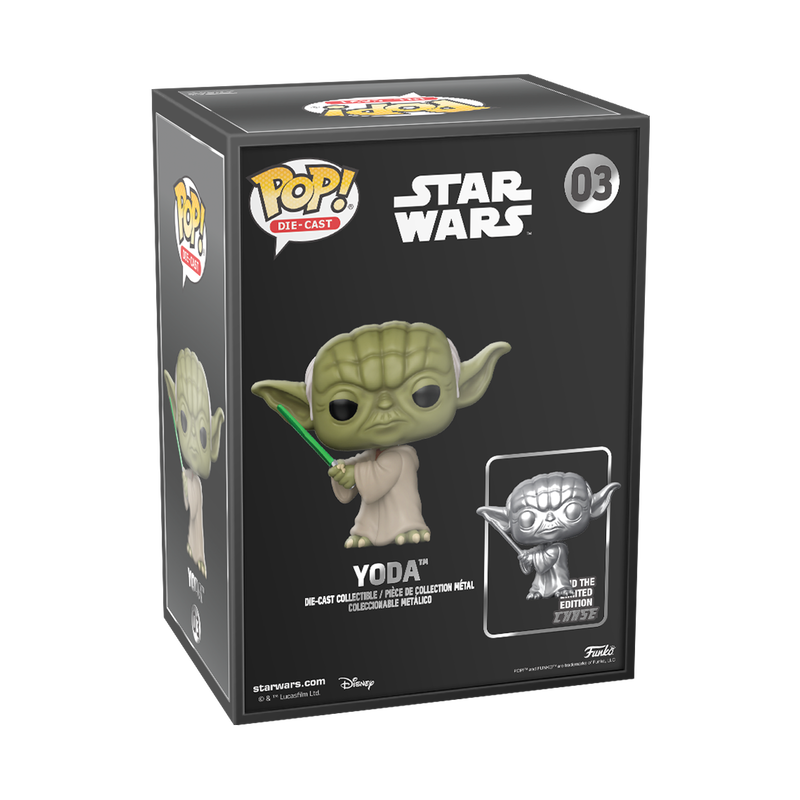 Pop! Die-Cast Yoda with Lightsaber, , hi-res view 4