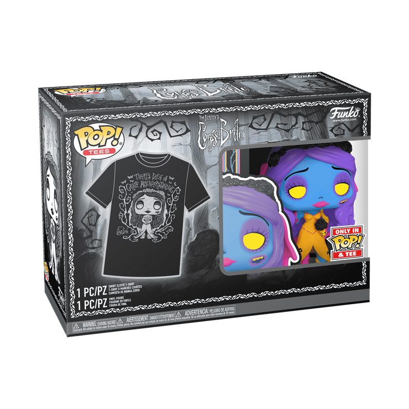 Pop! & Tee Emily Corpse Bride (Black Light), , hi-res view 2