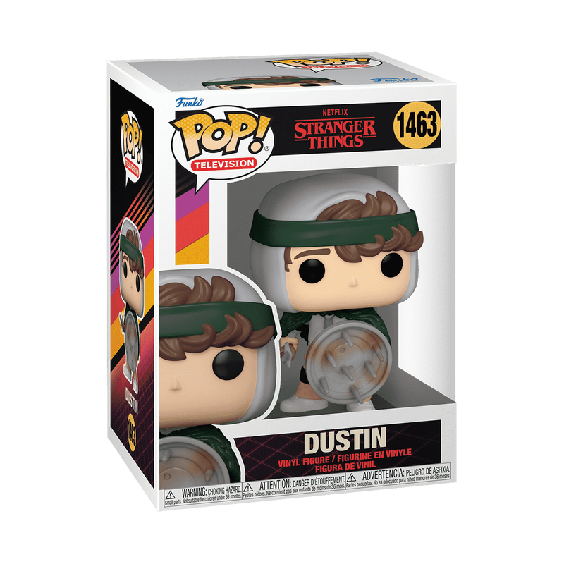 Pop! Dustin with Spear and Shield, , hi-res view 2