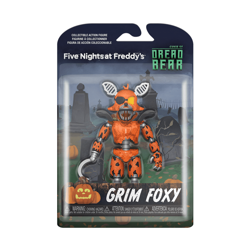 Grim Foxy (Dreadbear) Action Figure, , hi-res image number 2