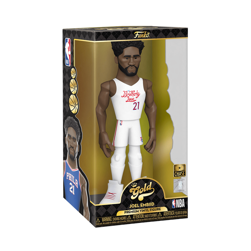 Vinyl Gold 12'' Joel Embiid - Sixers, , hi-res image number 4