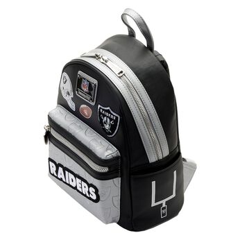 NFL Las Vegas Raiders Patches Mini Backpack, Image 2