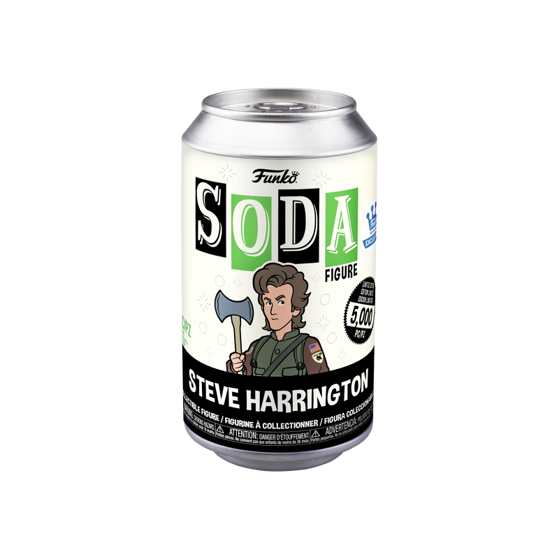 Vinyl SODA Hunter Steve Harrington (Black & White) (Chase), , hi-res view 2