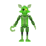 Radioactive Foxy (Glow) Action Figure, , hi-res image number 1