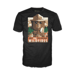 Smokey Bear Black Tee, , hi-res view 1