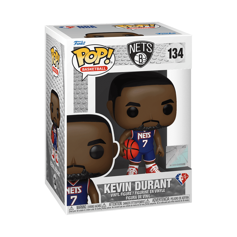 Pop! 21-22 NBA City Edition Kevin Durant, , hi-res view 2