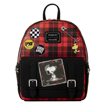 Peanuts Punk Snoopy Grunge Mini Backpack, , hi-res view 1