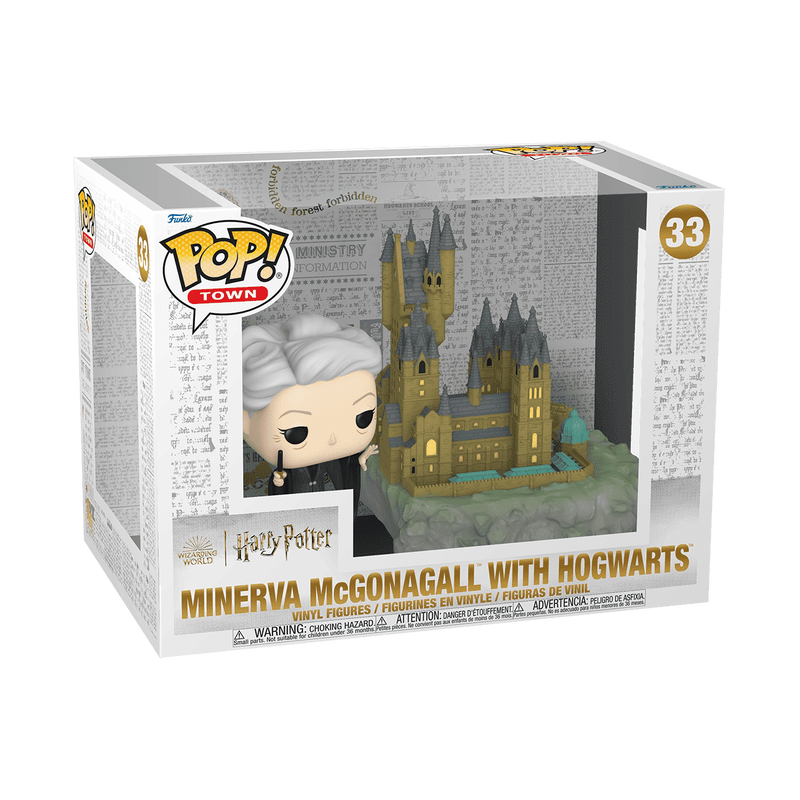 Pop! Town Minerva McGonagall with Hogwarts, , hi-res view 3