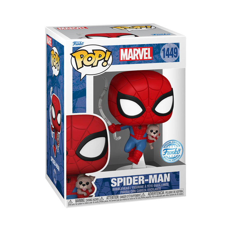 Pop! Spider-Man with Sandwich the Dog, , hi-res view 2