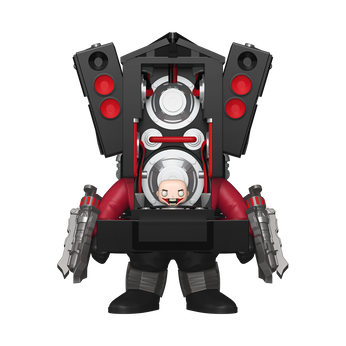 Bitty Pop! Bitty Bot Titan Speakerman and Parasitic Skibidi Toilet, Image 1