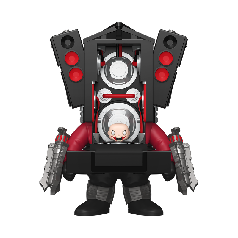Bitty Pop! Bitty Bot Titan Speakerman and Parasitic Skibidi Toilet, , hi-res view 1