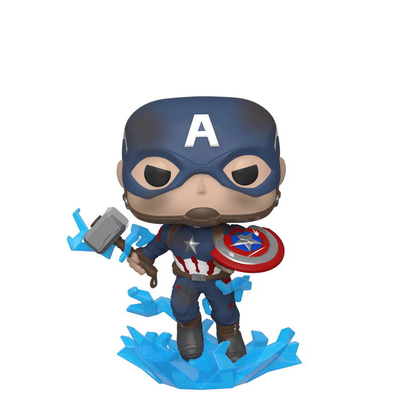 ciffer hvad som helst titel Buy Pop! Captain America at Funko.