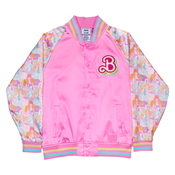 Barbie™ 65th Anniversary Unisex Bomber Jacket, Image 1