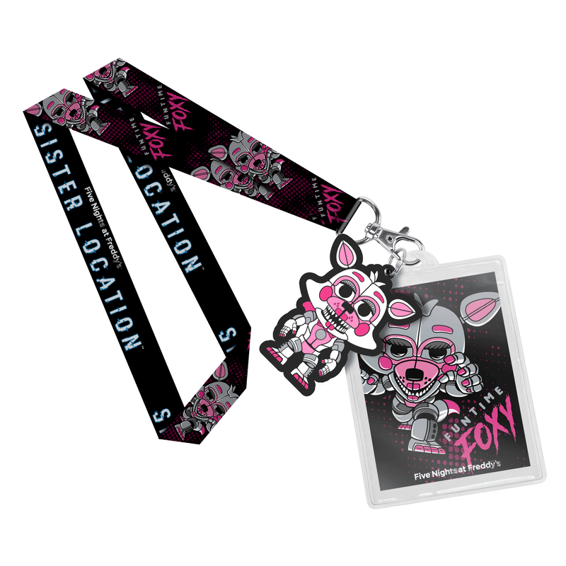 Lanyard: FNAF Sister Location - Funtime Foxy, , hi-res view 1