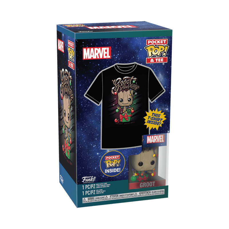 Pocket Pop! & Kids Tee Holiday Groot, , hi-res view 2
