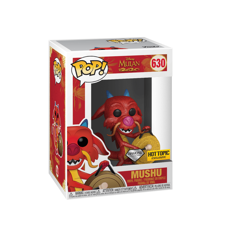 POP Disney: Mulan - Mushu w/Gong (DGLT), , hi-res view 1