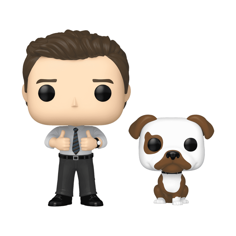 Pop! & Buddy Chris Traeger with Champion, , hi-res view 1