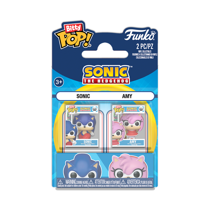 Bitty Pop! Sonic & Amy Rose 2-Pack, , hi-res view 1