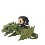 POP Rides: GoT - Jon Snow w/Rhaegal, , hi-res view 1