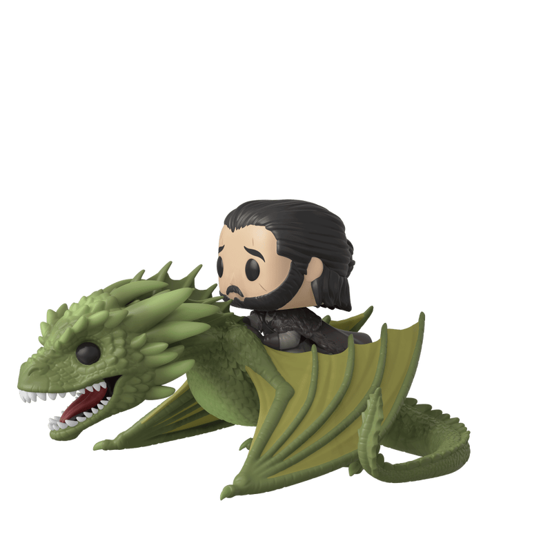 POP Rides: GoT - Jon Snow w/Rhaegal, , hi-res view 1
