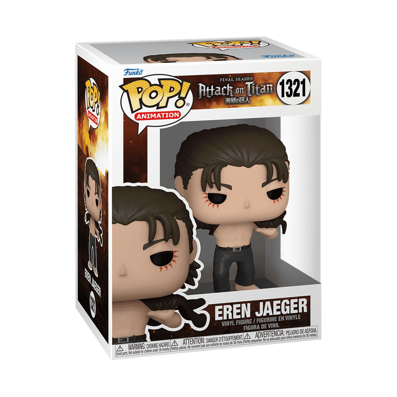 Pop! Eren Jaeger with Open Shirt, , hi-res view 2