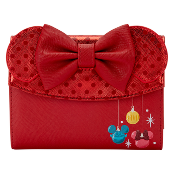 Minnie Mouse Exclusive Holiday Ornaments Wallet, Image 1