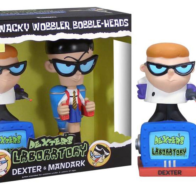 Dexters Laboratory Dexter & Mandark Vinyl Figure, , hi-res view 1
