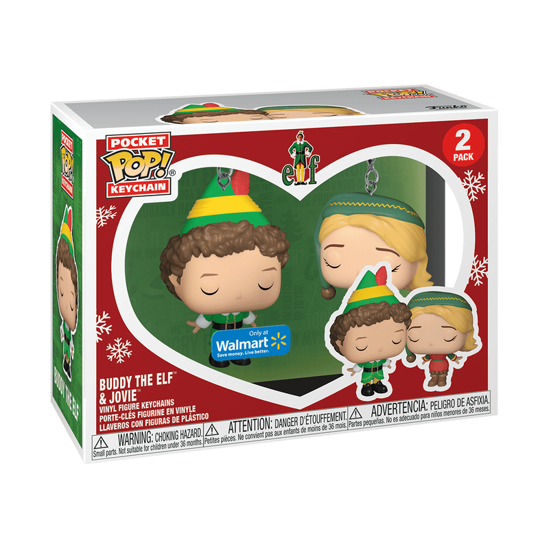 Pop! Keychain Buddy the Elf & Jovie 2-Pack, , hi-res view 2