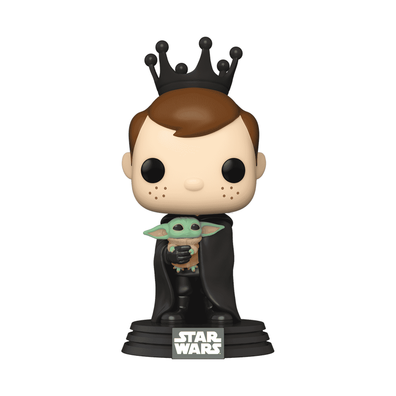 Pop! Freddy Funko as Luke Skywalker with Grogu, , hi-res view 1