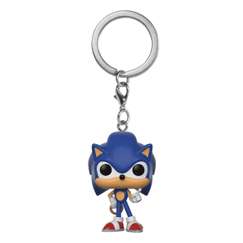 Pop! Keychain Sonic with Ring, Image 1