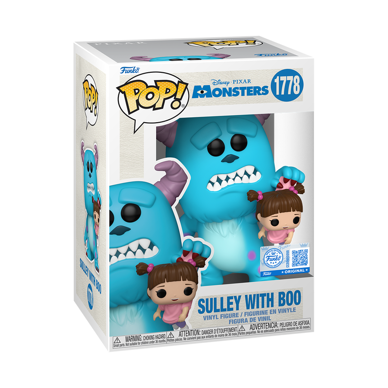 Pop! Sulley with Boo, , hi-res view 2