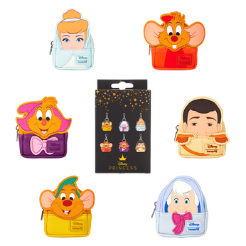 Cinderella 75th Anniversary Cosplay Mystery Mini Backpack Keychain Charm, Image 1