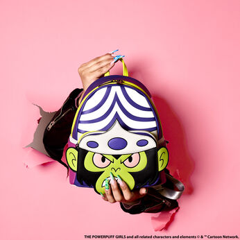 Powerpuff Girls Mojo Jojo Glow Cosplay Mini Backpack, Image 2