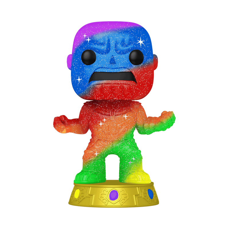 Pop! Artist Series Thanos with Pop! Protector, , hi-res view 1