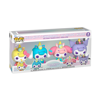 Pop! Hello Kitty (Unicorn Outfit) 4-Pack, , hi-res view 2