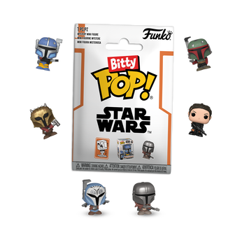 Bitty Pop! Singles Star Wars The Mandalorian 12-Pack Polybag, Image 1