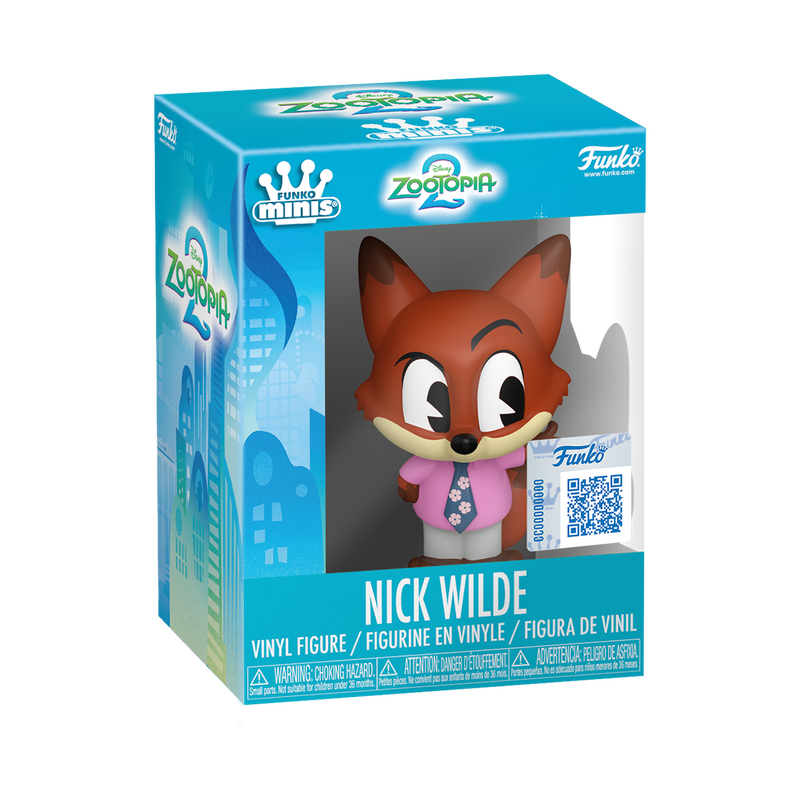 Nick Wilde Zootopia 2 Mini Vinyl Figure, , hi-res view 1
