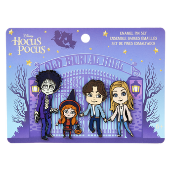 Hocus Pocus 4-Piece Pin Set , Image 1