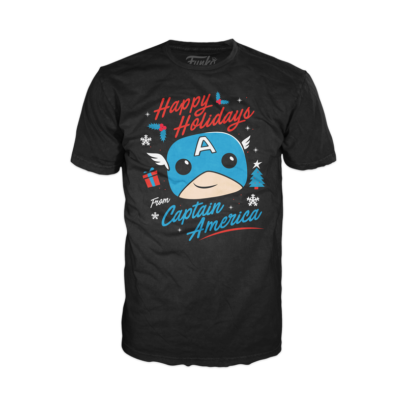 Captain America Holiday Tee, , hi-res image number 1