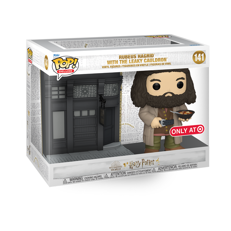 Pop! Deluxe Rubeus Hagrid with the Leaky Cauldron, , hi-res view 2