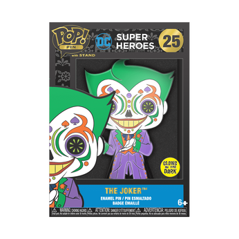 Pop! Pin The Joker (Dia De Los DC) (Glow), Image 1