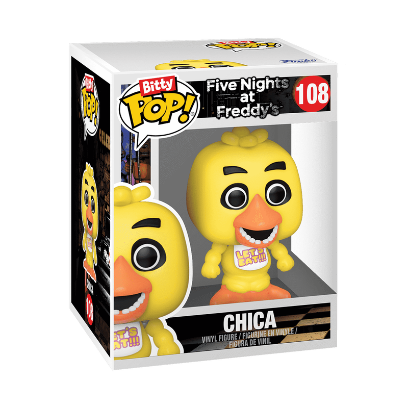 Bitty Pop! Foxy the Pirate & Chica the Chicken 2-Pack, , hi-res view 3