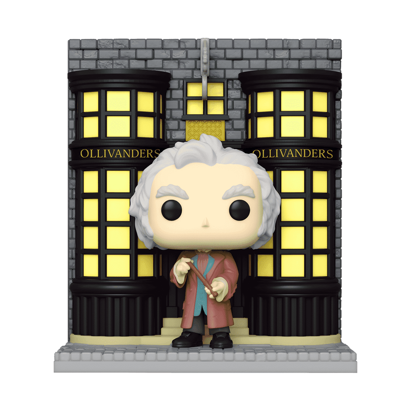 Pop! Deluxe Garrick Ollivander with Ollivanders Wand Shop, , hi-res view 1
